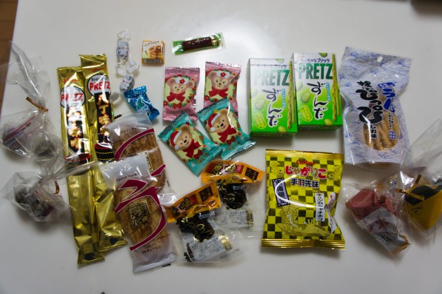 差し入れいっぱい♪